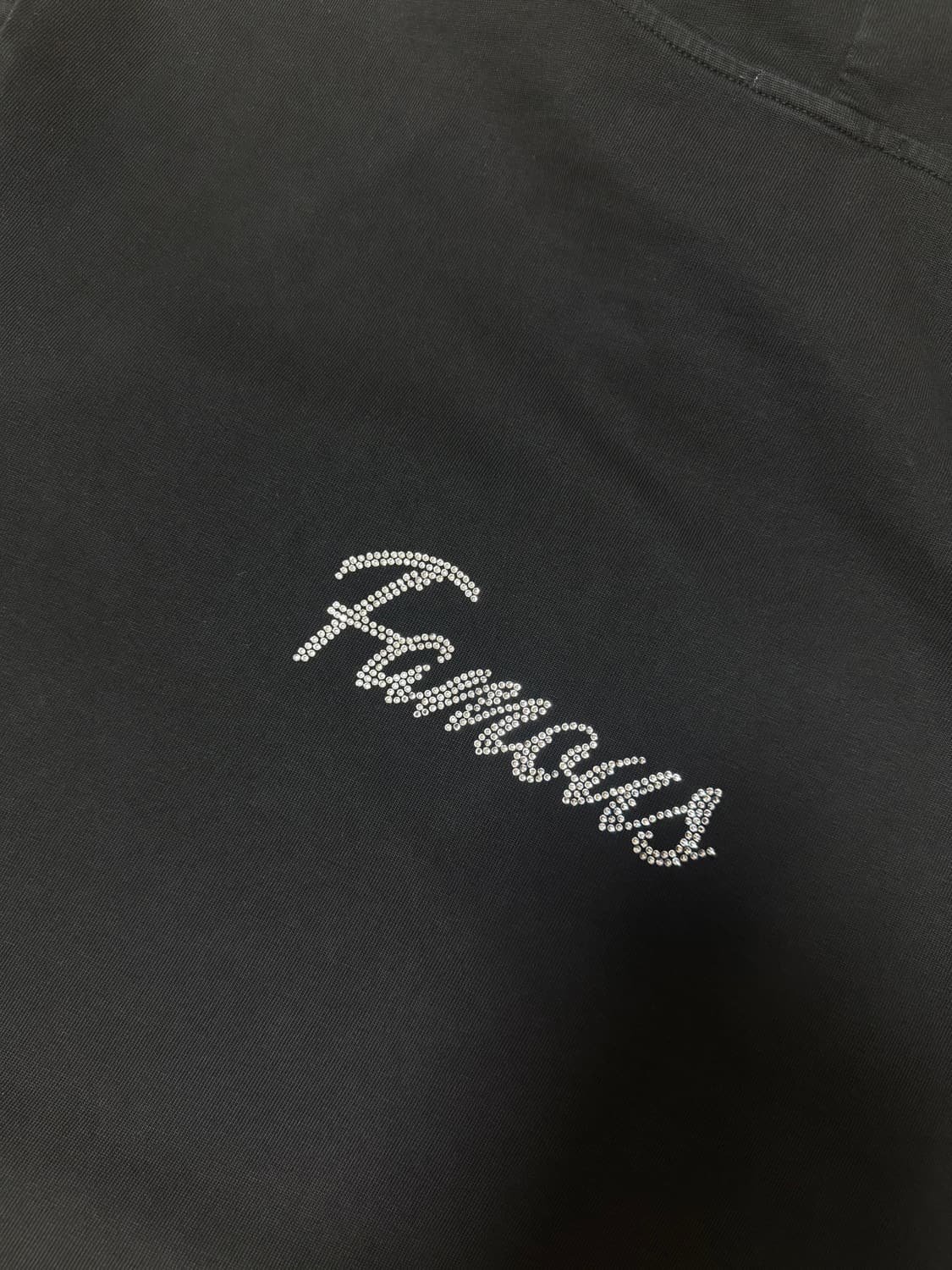 (새상품) 아바바브 후드 티셔츠 핫 리치 블랙 상품이미지7