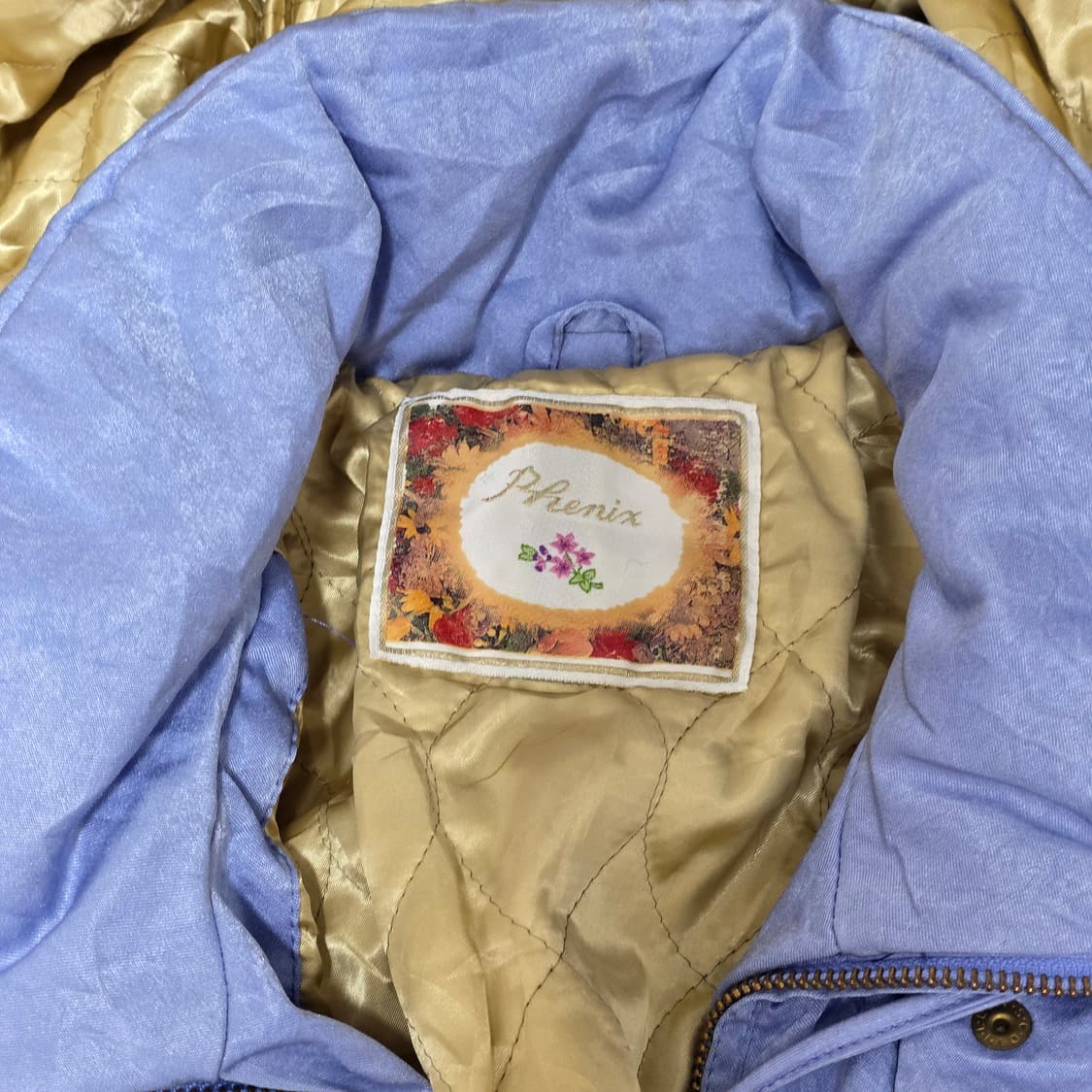 일본빈티지 y2k 스키 퍼 크롭 후드 패딩 상품이미지5