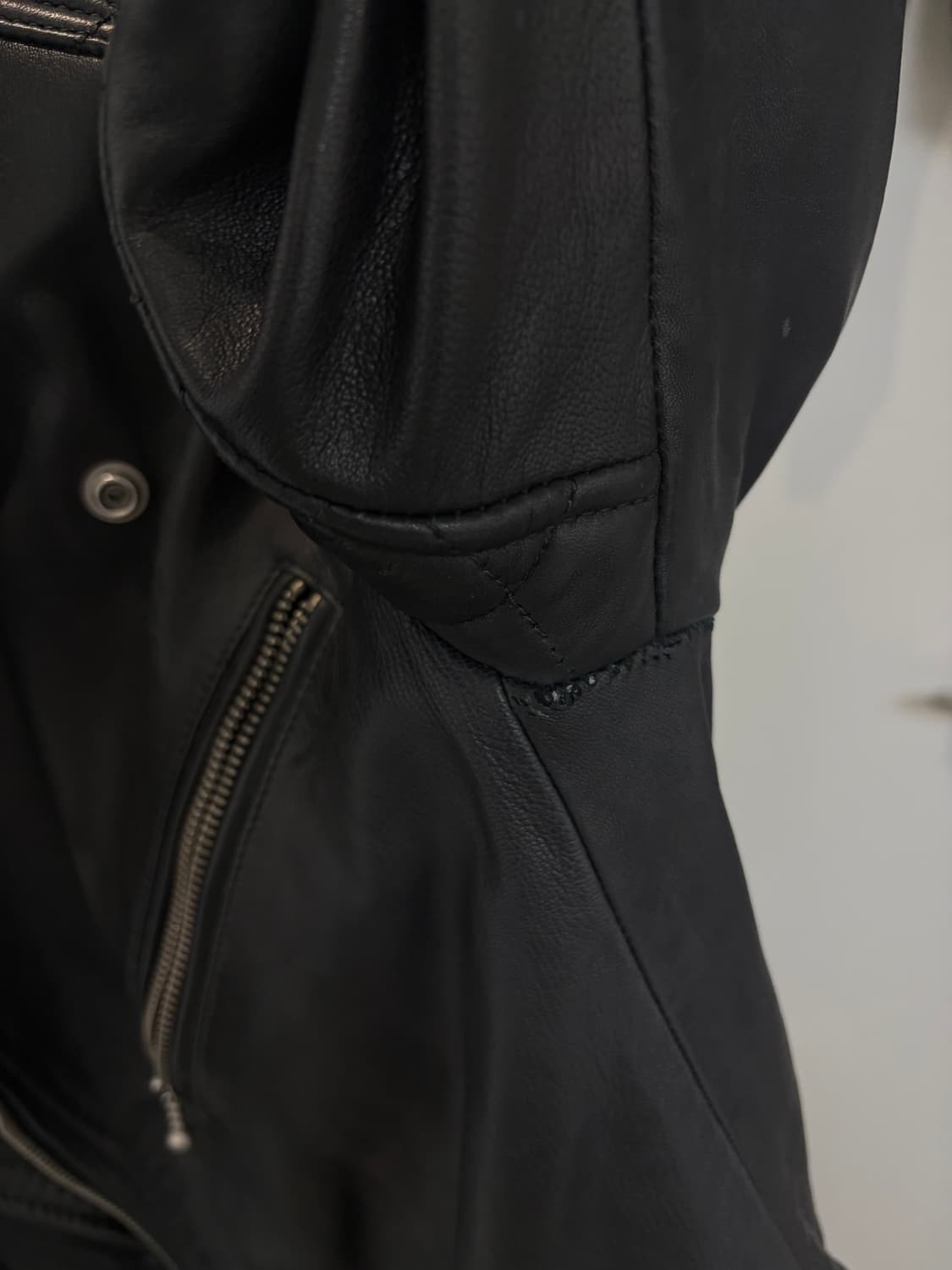 (S) Allsaints 올세인츠 쉽스킨 바이커 라이더 가죽자켓 상품이미지10