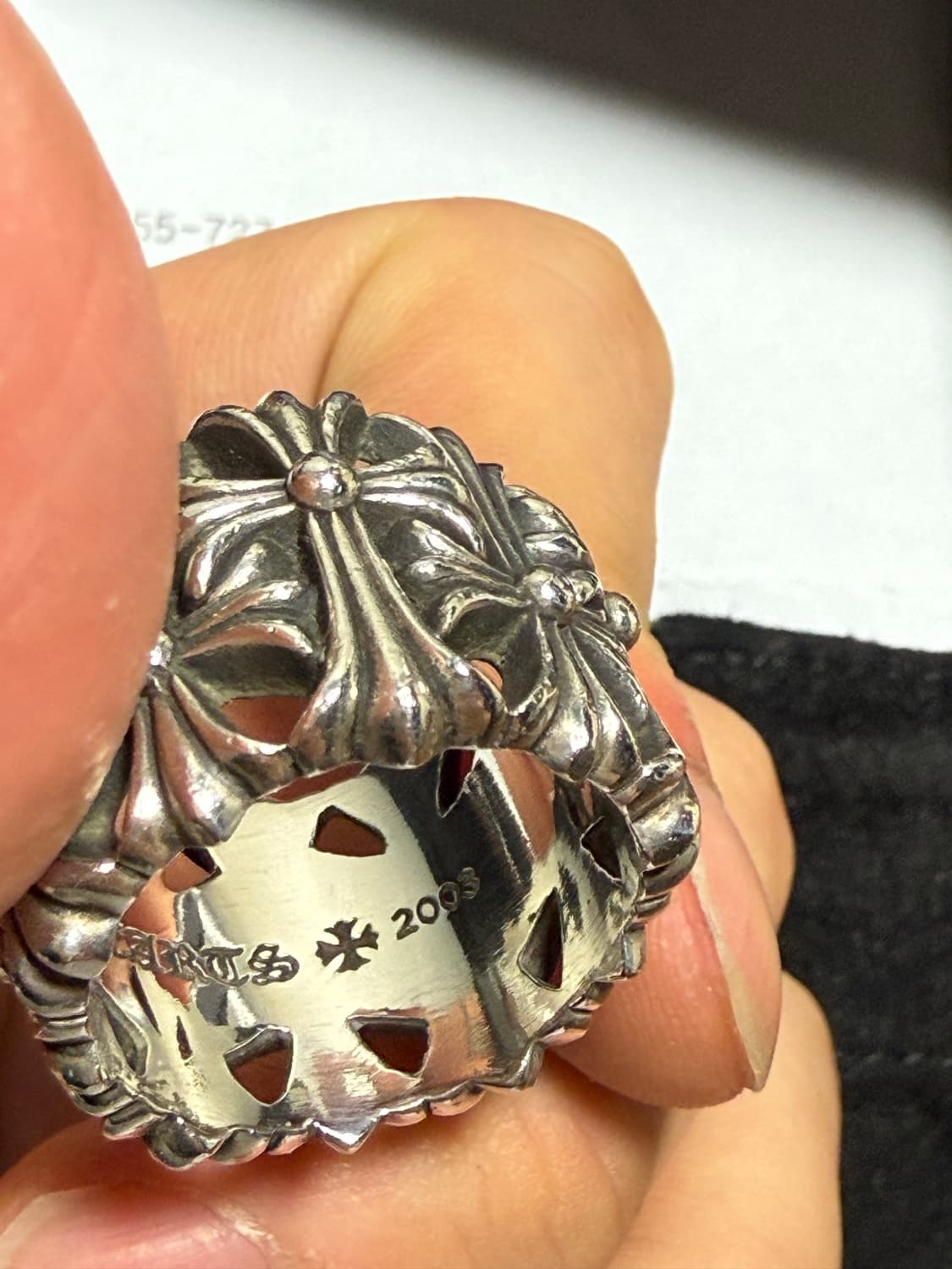 크롬하츠 세메터리링 us11 판매합니다 상품이미지5