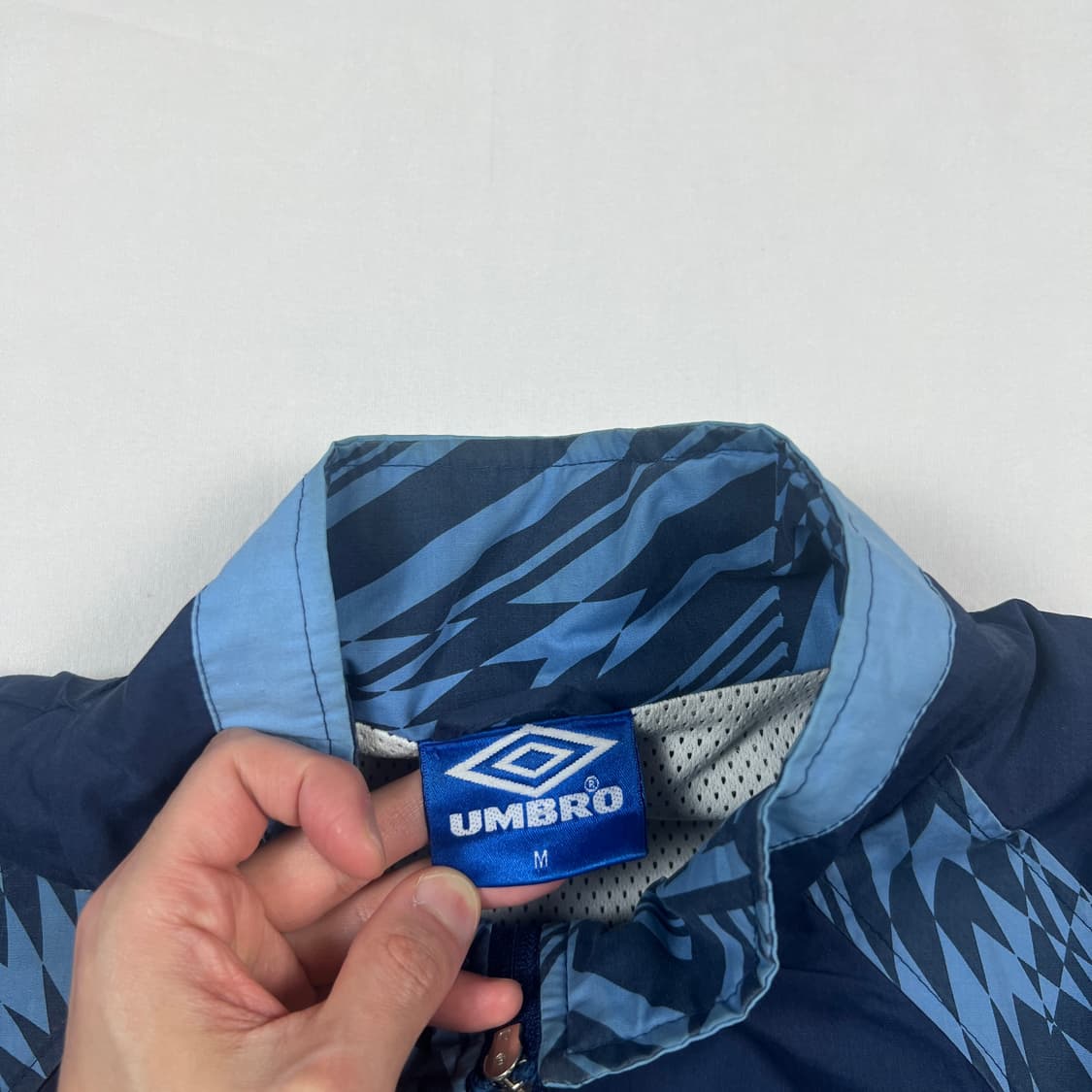 90‘s 엄브로 umbro 로고 바람막이 자켓 상품이미지7