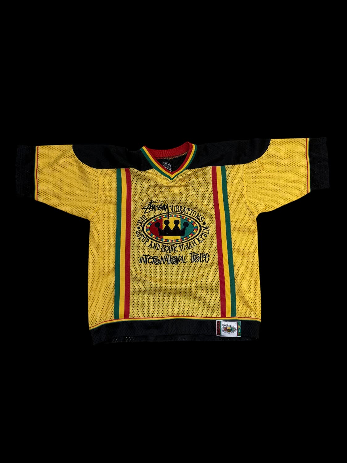 Stüssy Reggae Vibration Mesh Jersey 상품이미지1