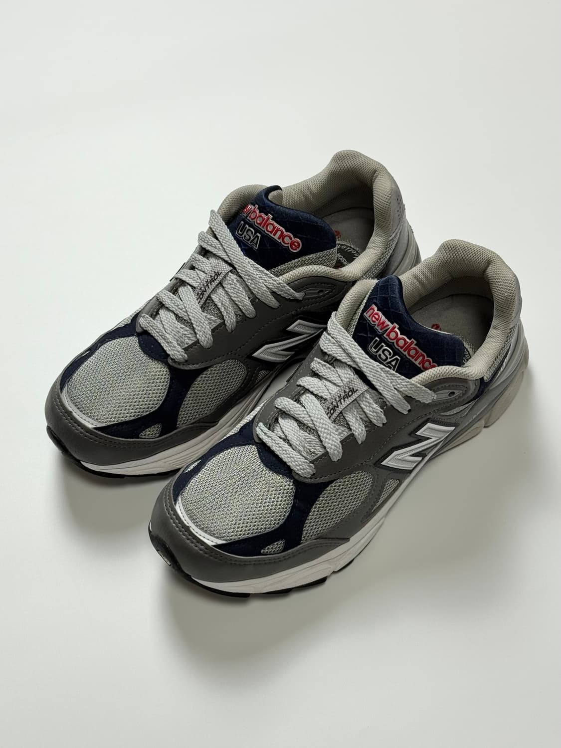 뉴발란스 재팬 990V3 스모키 그레이 네이비 260 (M990GJ3) 상품이미지2