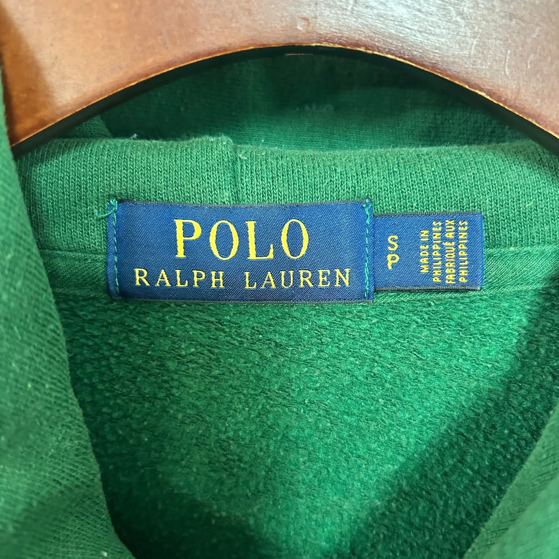 폴로 랄프로렌 폴로 베어 후드티 그린 상품이미지6