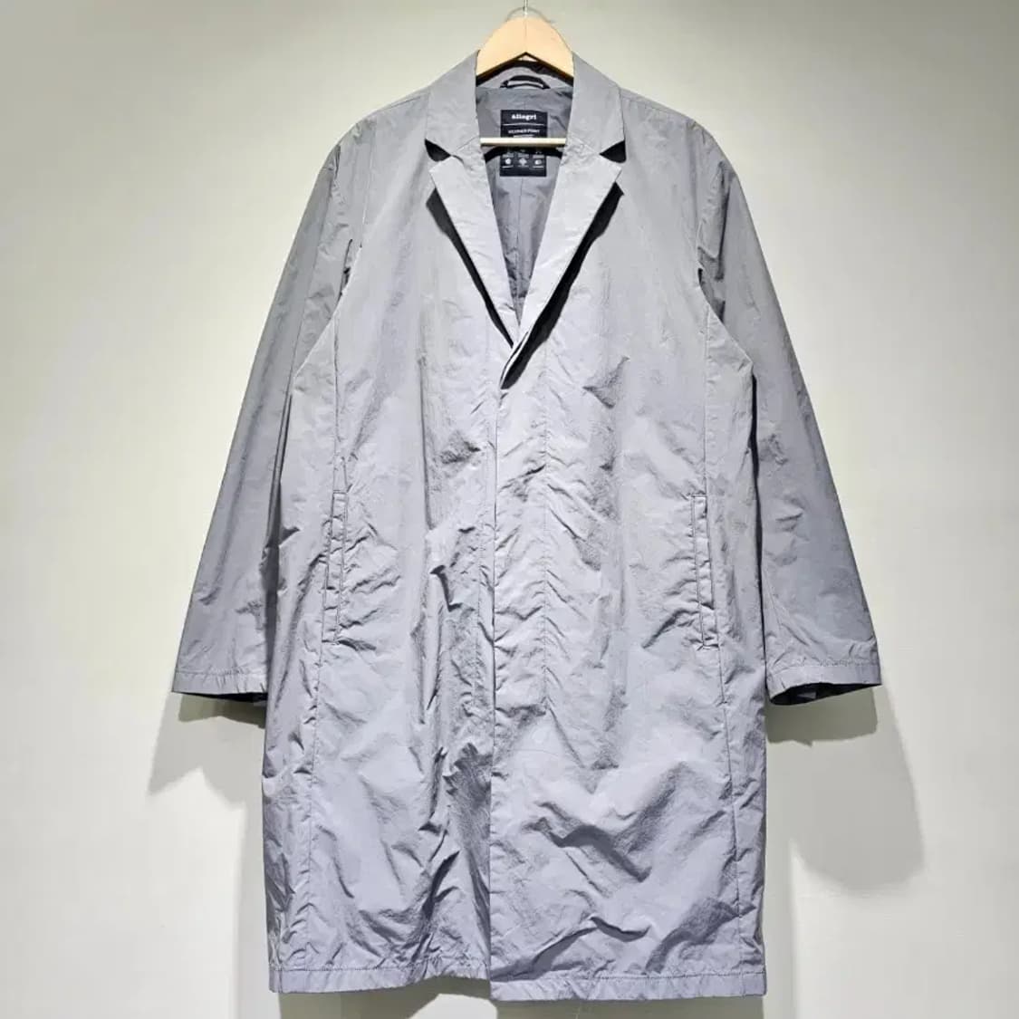 [정품/새상품] 알레그리 웨더포인트 나일론 롱 재킷/코트 48 (100) 상품이미지1