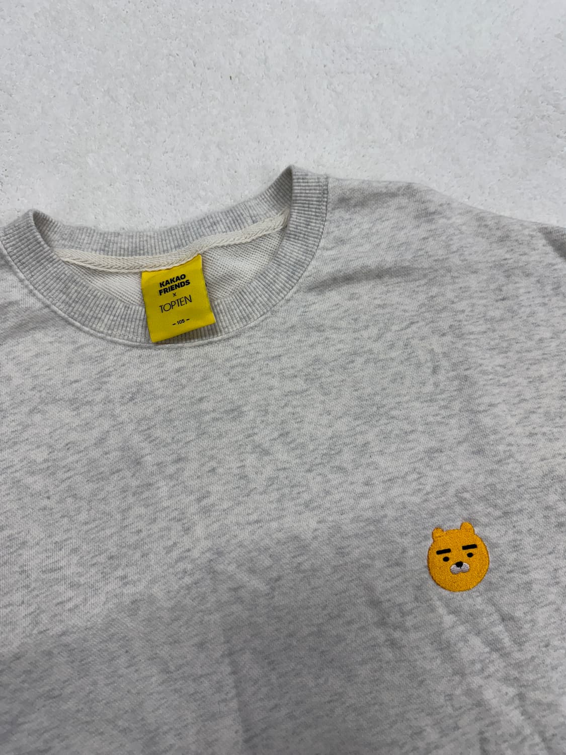 탑텐 춘식이 맨투맨 105 상품이미지2