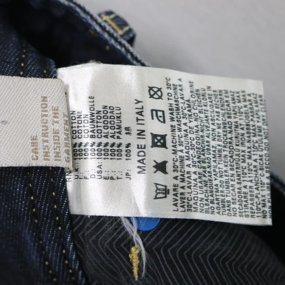 디젤 X 아디다스 데님 팬츠 62510 상품이미지10