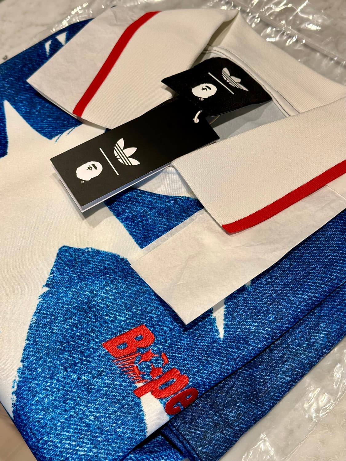 아디다스 베이프 롱슬리브 저지 XL 상품이미지2