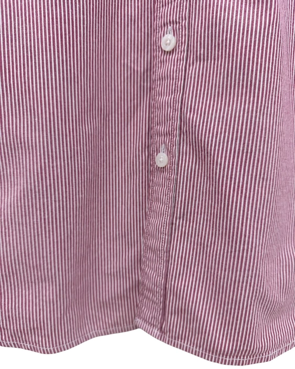 라코스테 슬림핏 스트라이프 셔츠 (L) 상품이미지4