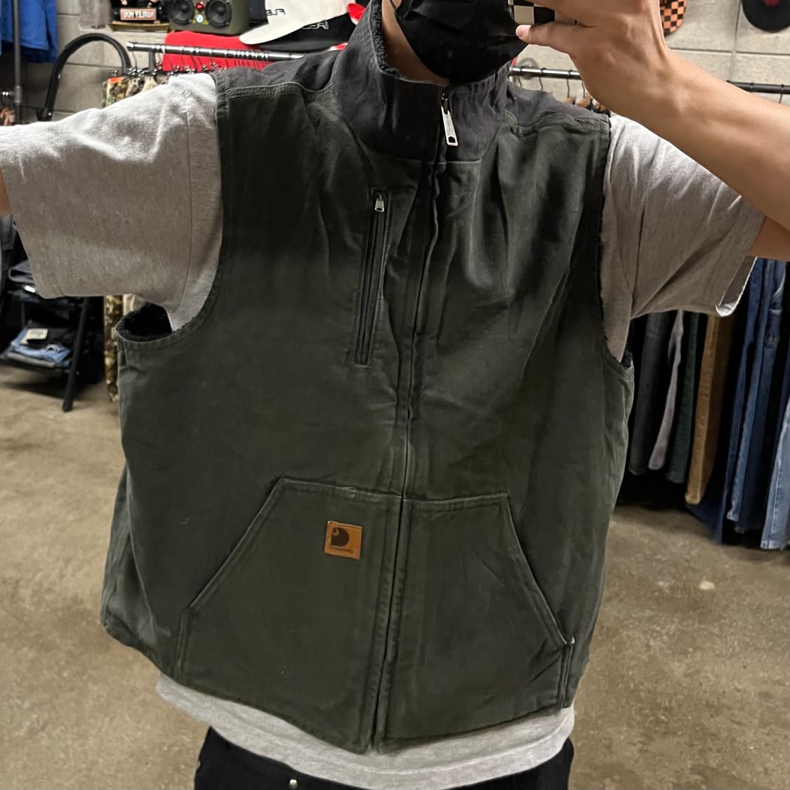 Carhartt 쉐르파 베스트 (110) 상품이미지8
