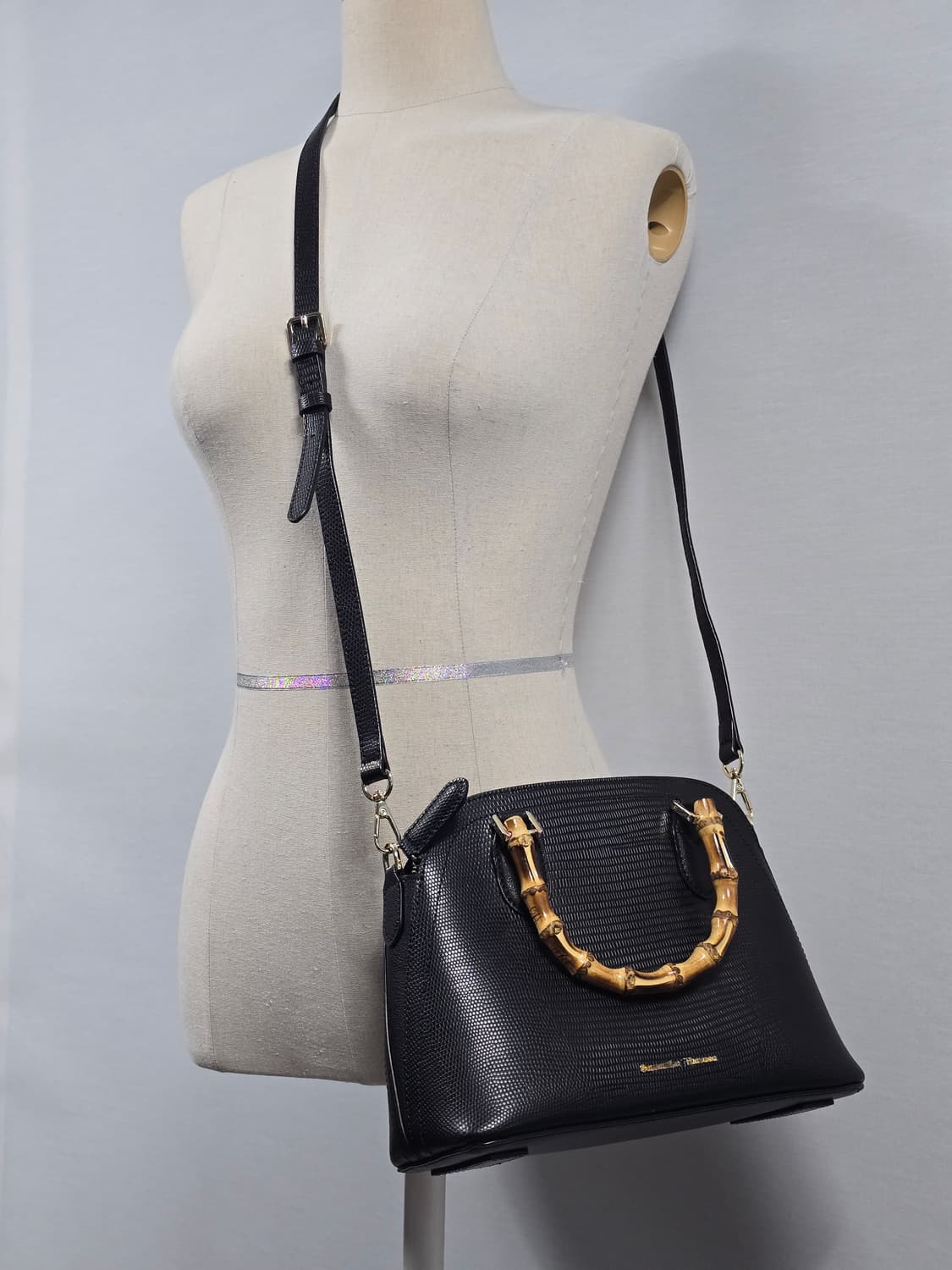 Samantha Thavasa 사만사 타바사 뱀부 숄더백 상품이미지3