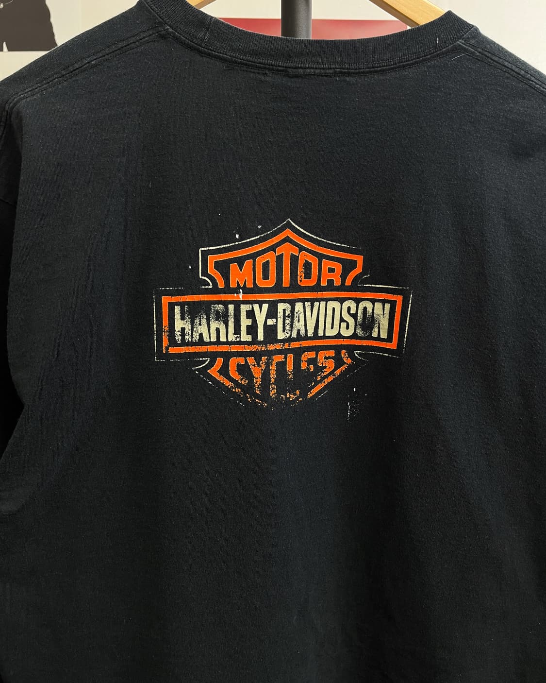 할리데이비슨 바쉴드 로고 롱슬리브 티셔츠 상품이미지8