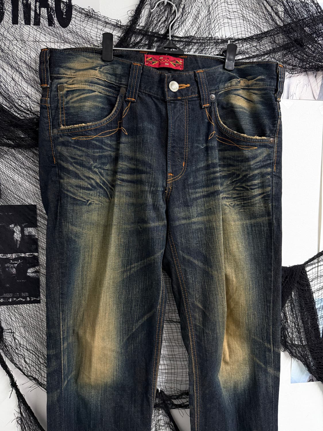00s washing denim jeans 상품이미지2