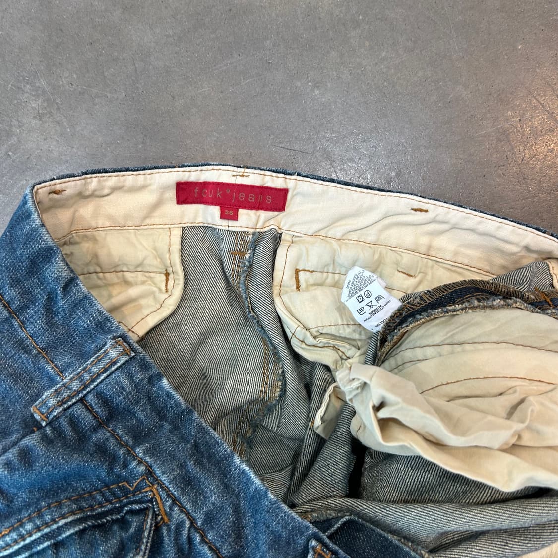 프렌치커넥션 fcuk 데님 팬츠 상품이미지5