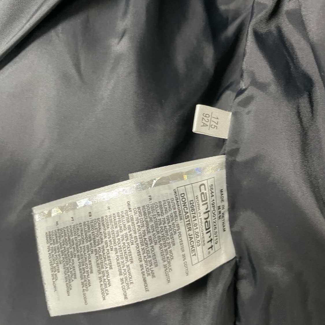 칼하트 패딩 자켓 M 상품이미지7