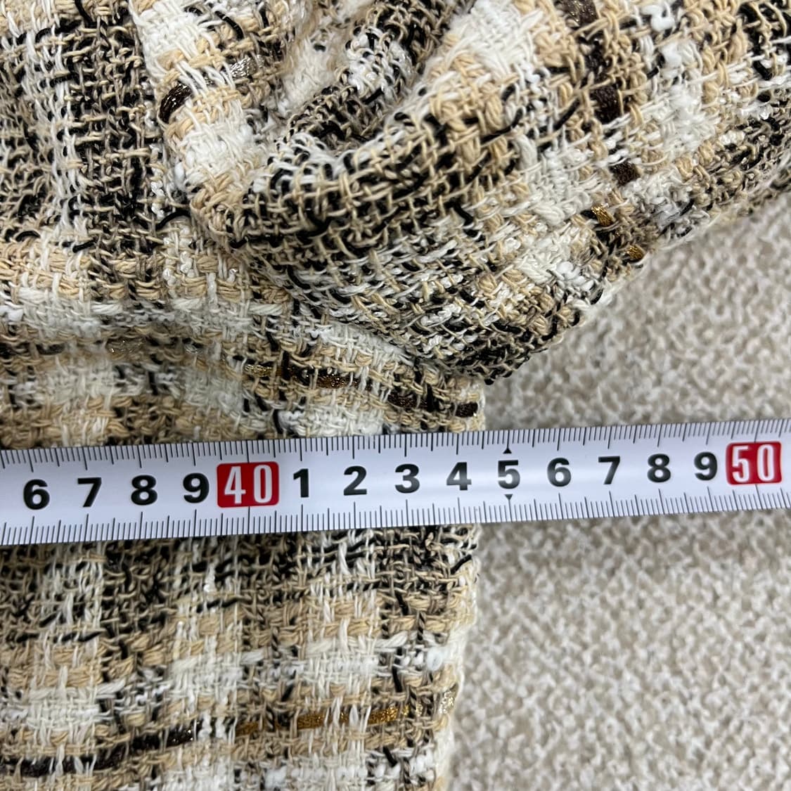 S 자라 여성 트위드 자켓 0213M 상품이미지7