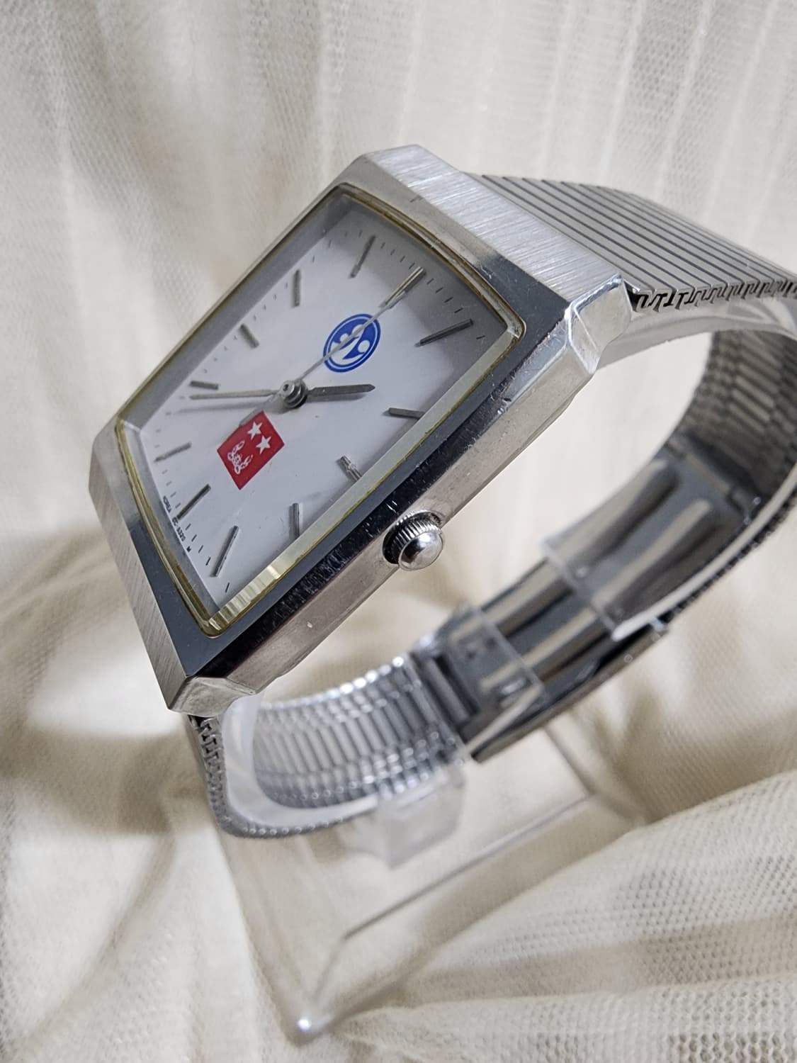 빈티지 삼성시계 사각메탈사단장 군대시계 상품이미지3