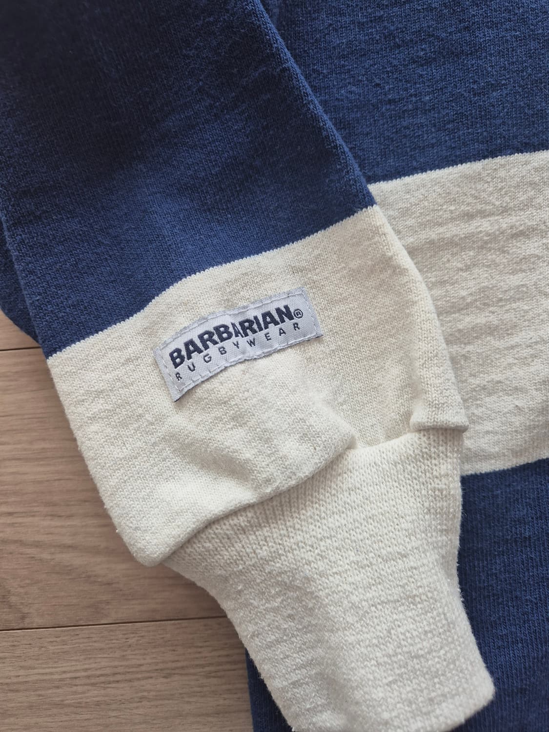 바바리안 스포츠웨어 Ocean/Ivory 럭비셔츠 상품이미지4