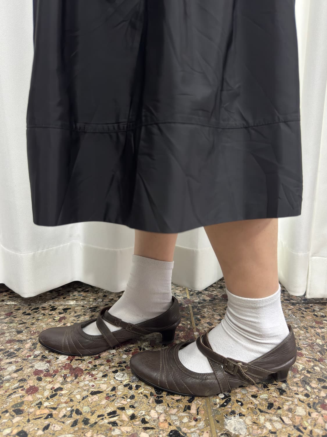 crack brown leather maryjane 상품이미지8