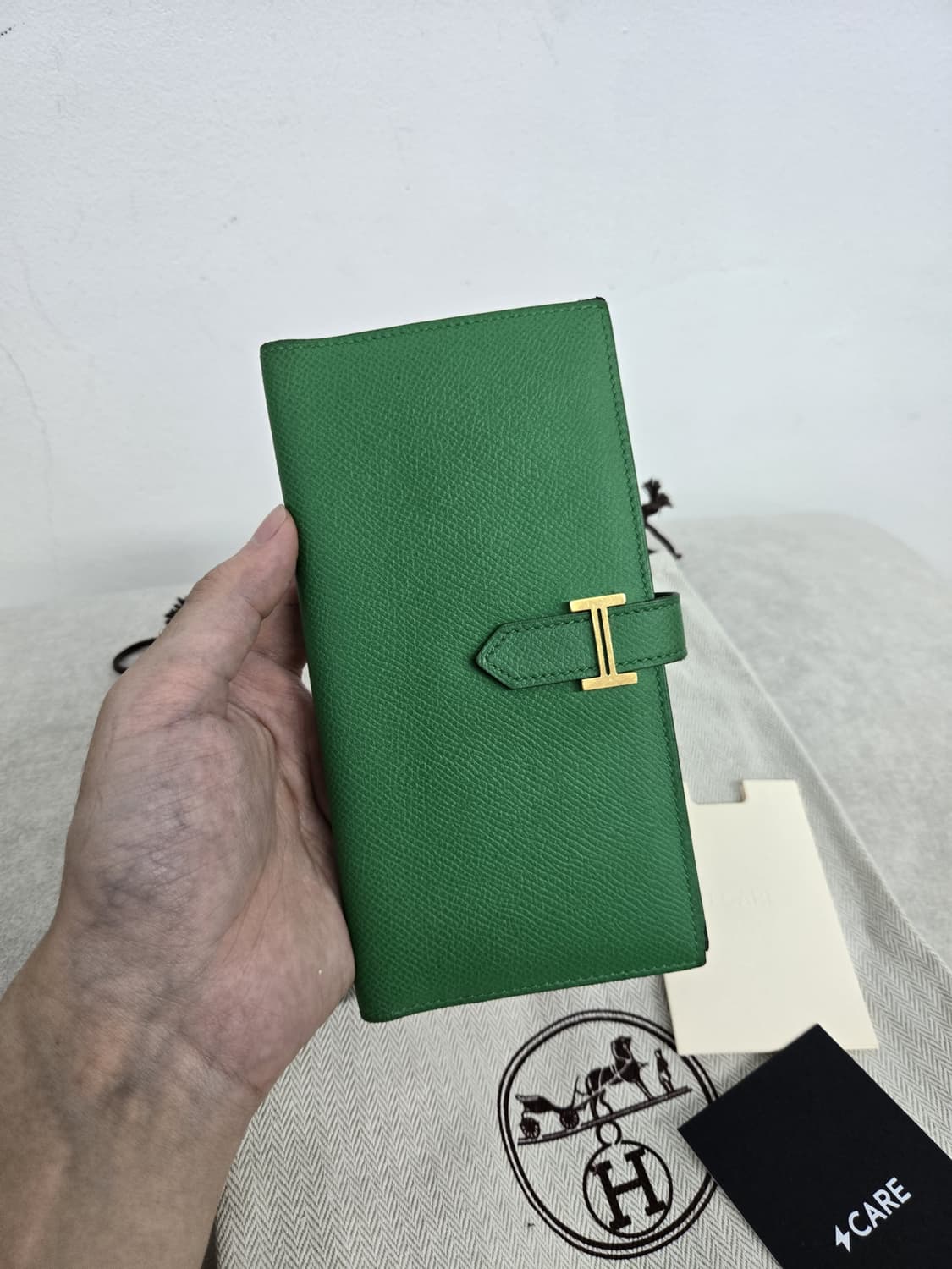 [보증서 A급]에르메스 베안 장지갑 상품이미지1