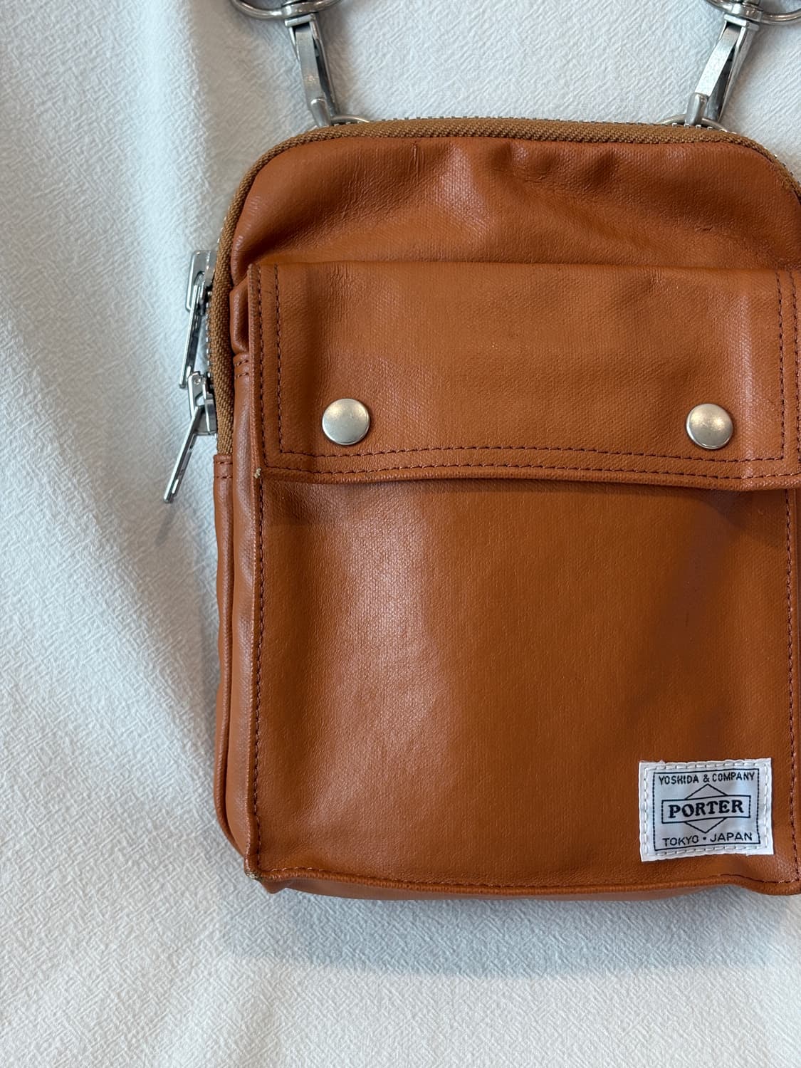 PORTER FREE STYLE SHOULDER BAG (Camel) 상품이미지5