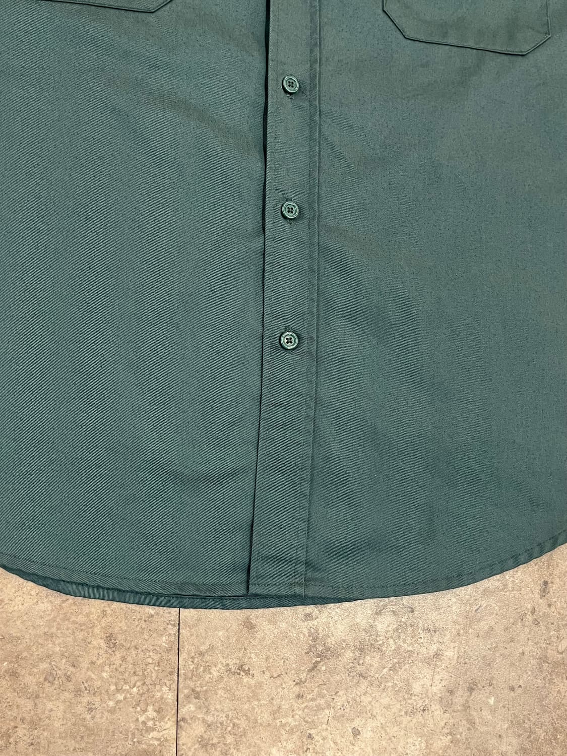 빈티지 BIG MAC 워크 반팔 셔츠 그린 M #csz3902 상품이미지5