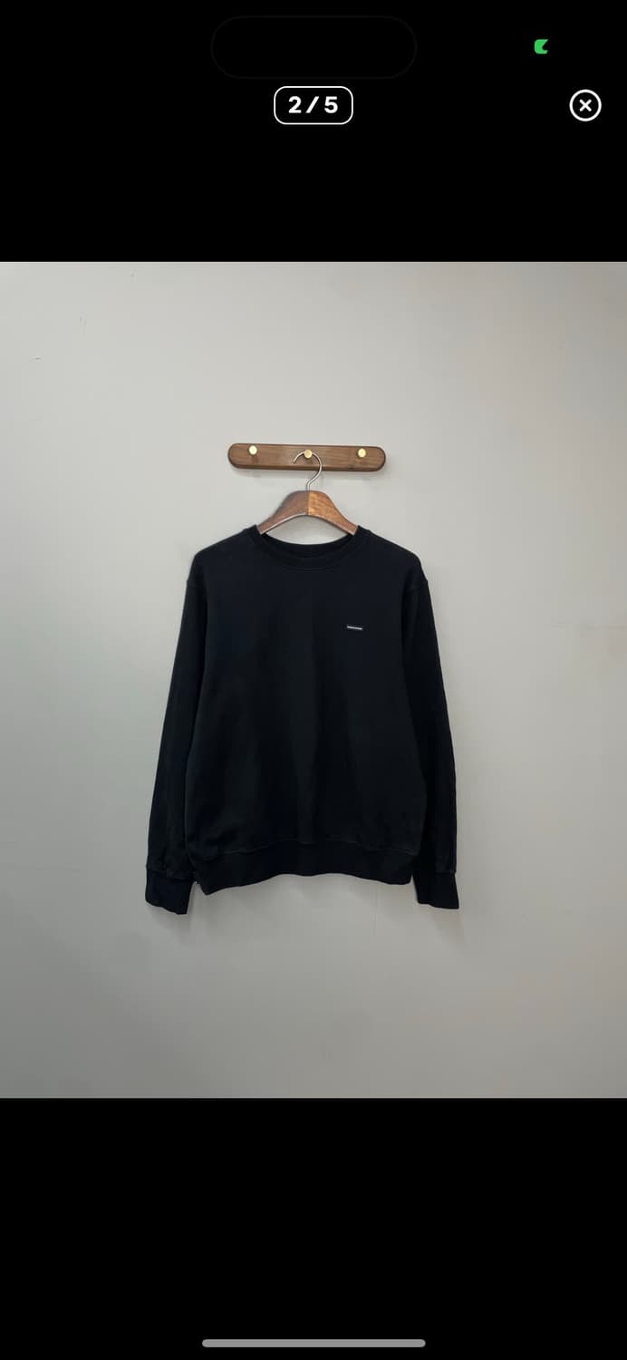 디스이즈네버댓 T.N.T 클래식 블랙 크루넥 맨투맨 A3359 상품이미지2