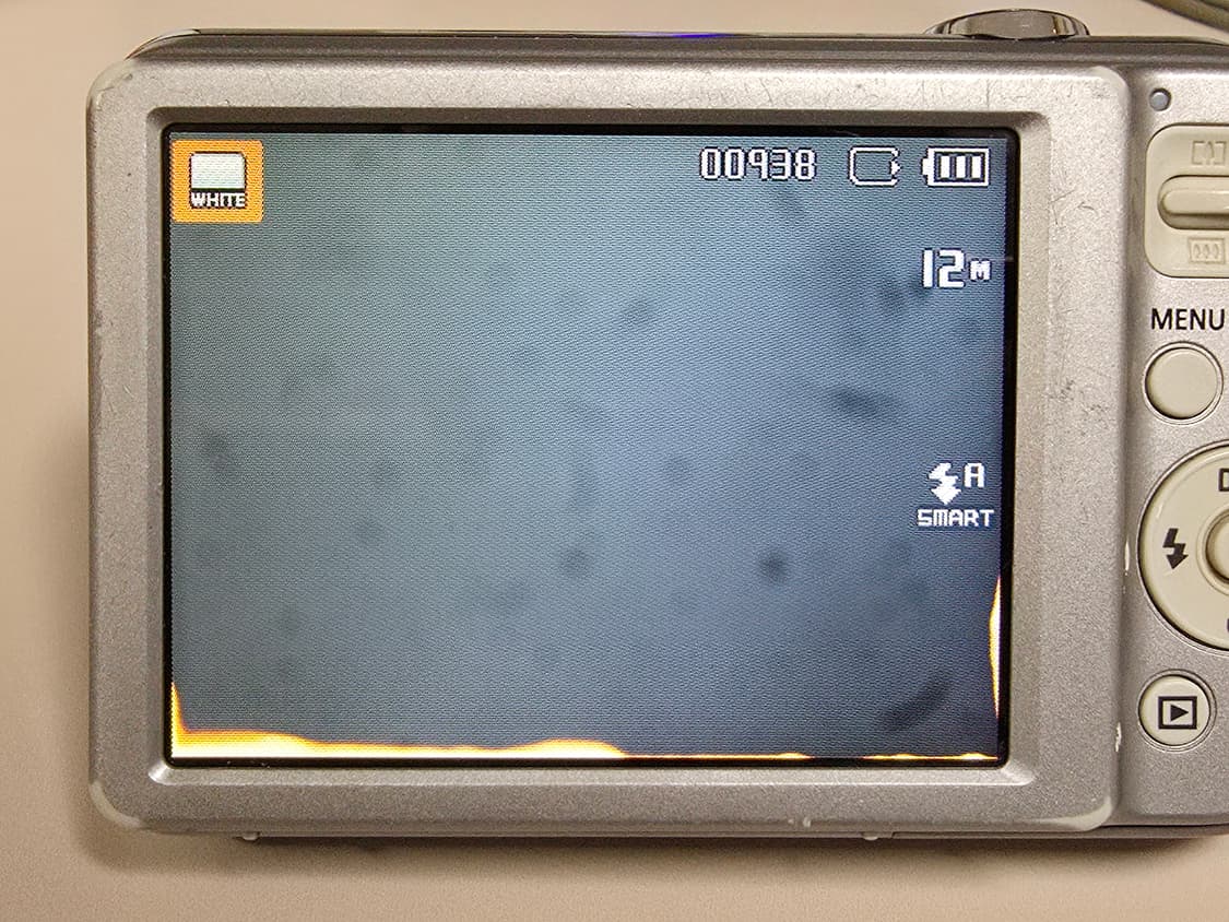 삼성 블루 ES30 빈티지 디지털카메라 (하자) 상품이미지8