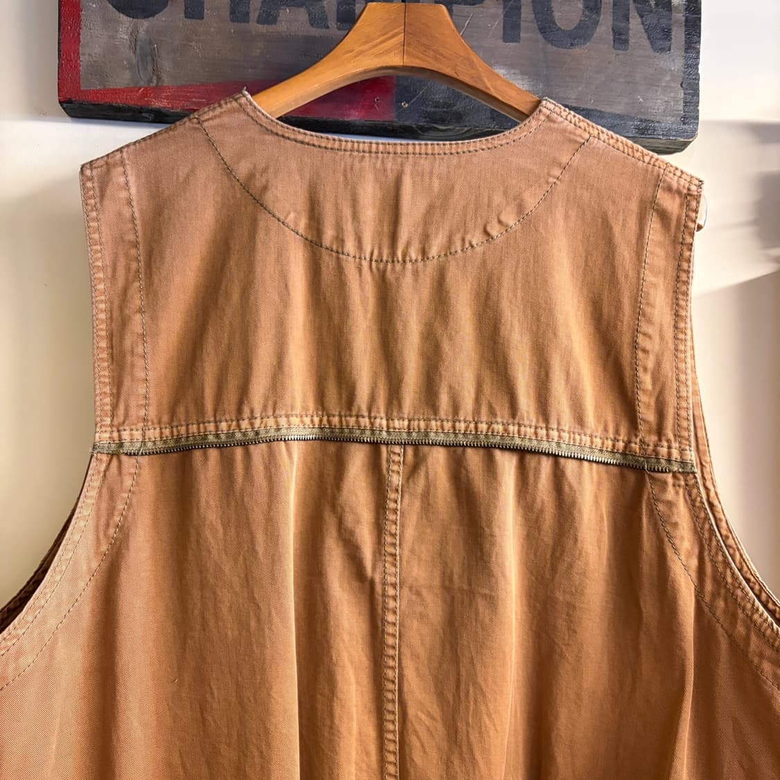 Vintage Work Vest Brown 상품이미지6