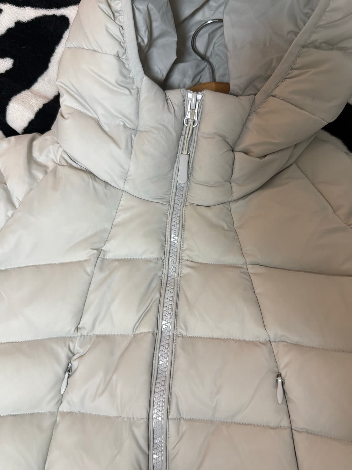 오리털 경량패딩 그레이 L 상품이미지6