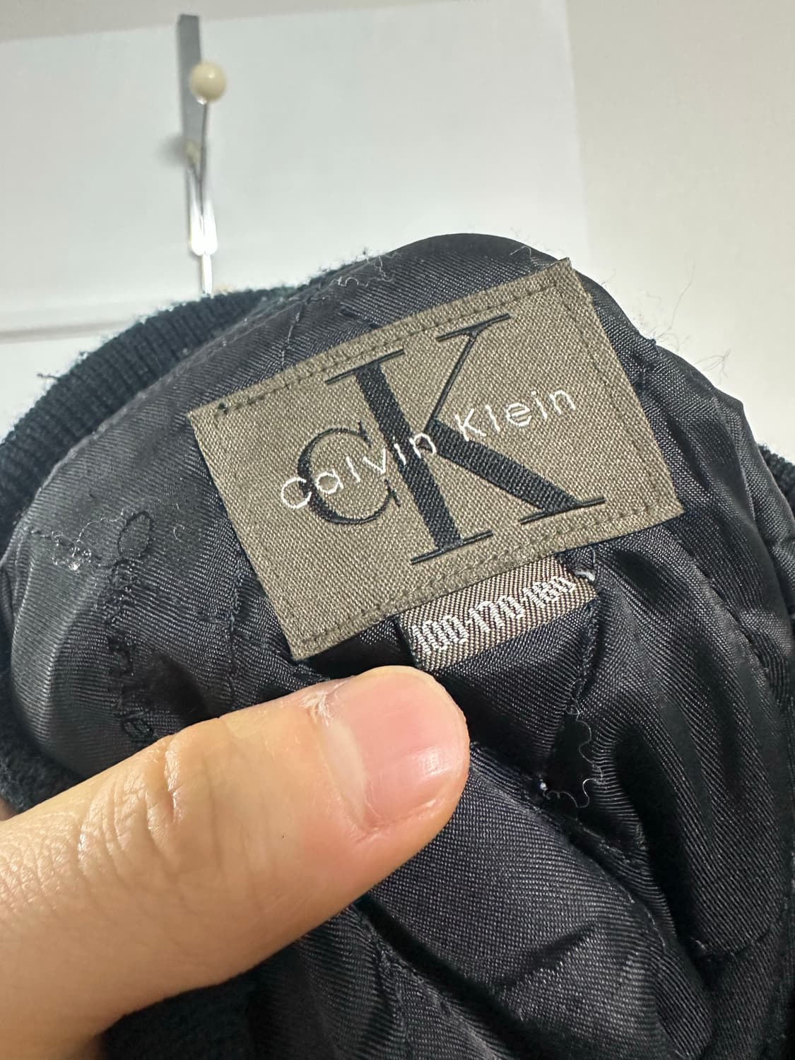 캘빈클라인 빅로고 바시티자켓 상품이미지3