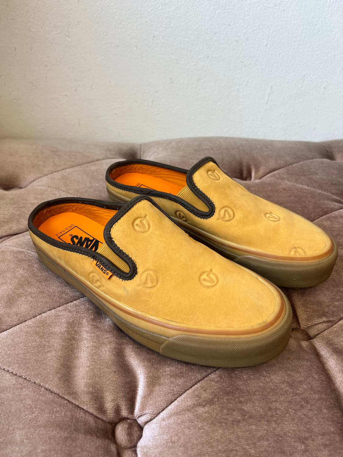 반스 Vans × LQQK Originals  스웨이드 뮬 슬립온 상품이미지3