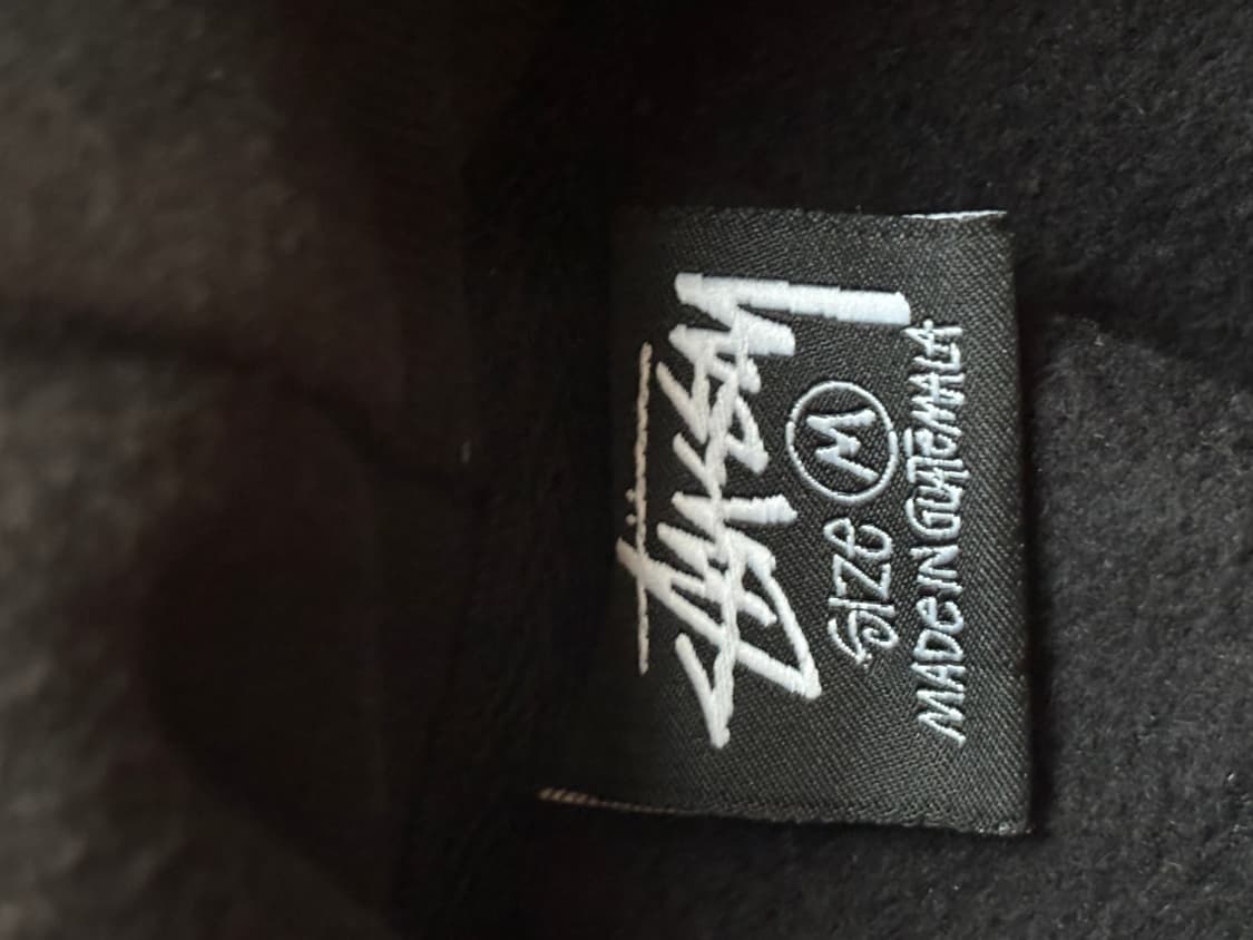 스투시 베이직 후드티 블랙 m 상품이미지3