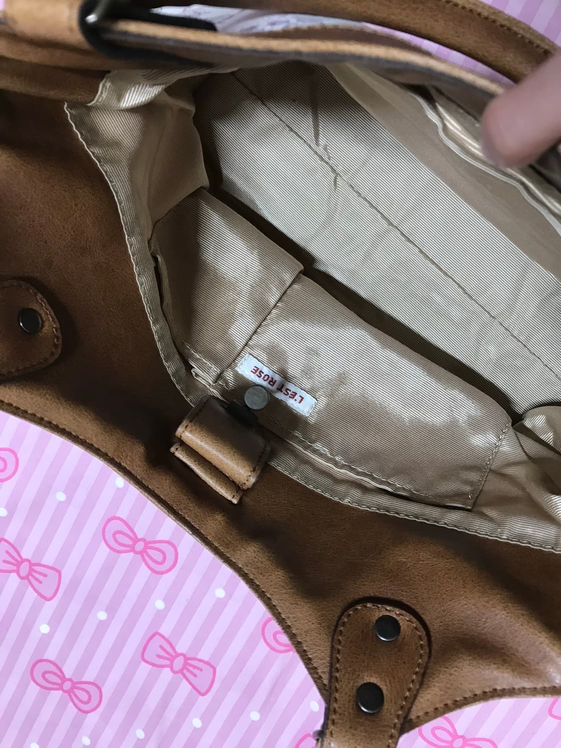 레스트로즈 플로럴 토트백 상품이미지5