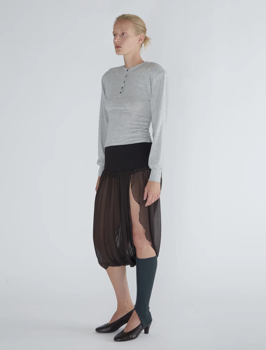 (36,37,38) 팔로마울 UMA 펌프스 힐/ 브라운 상품이미지4