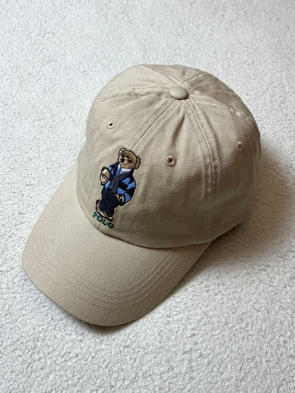 폴로 랄프로렌 베어 자수 로고 볼캡 모자 A1828 상품이미지1