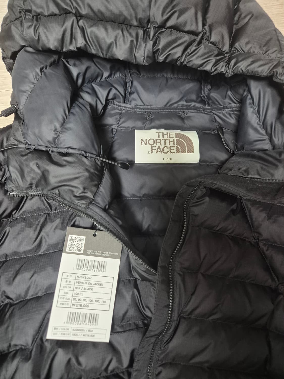 [L] 25FW 노스페이스 벤투스 블랙 상품이미지2