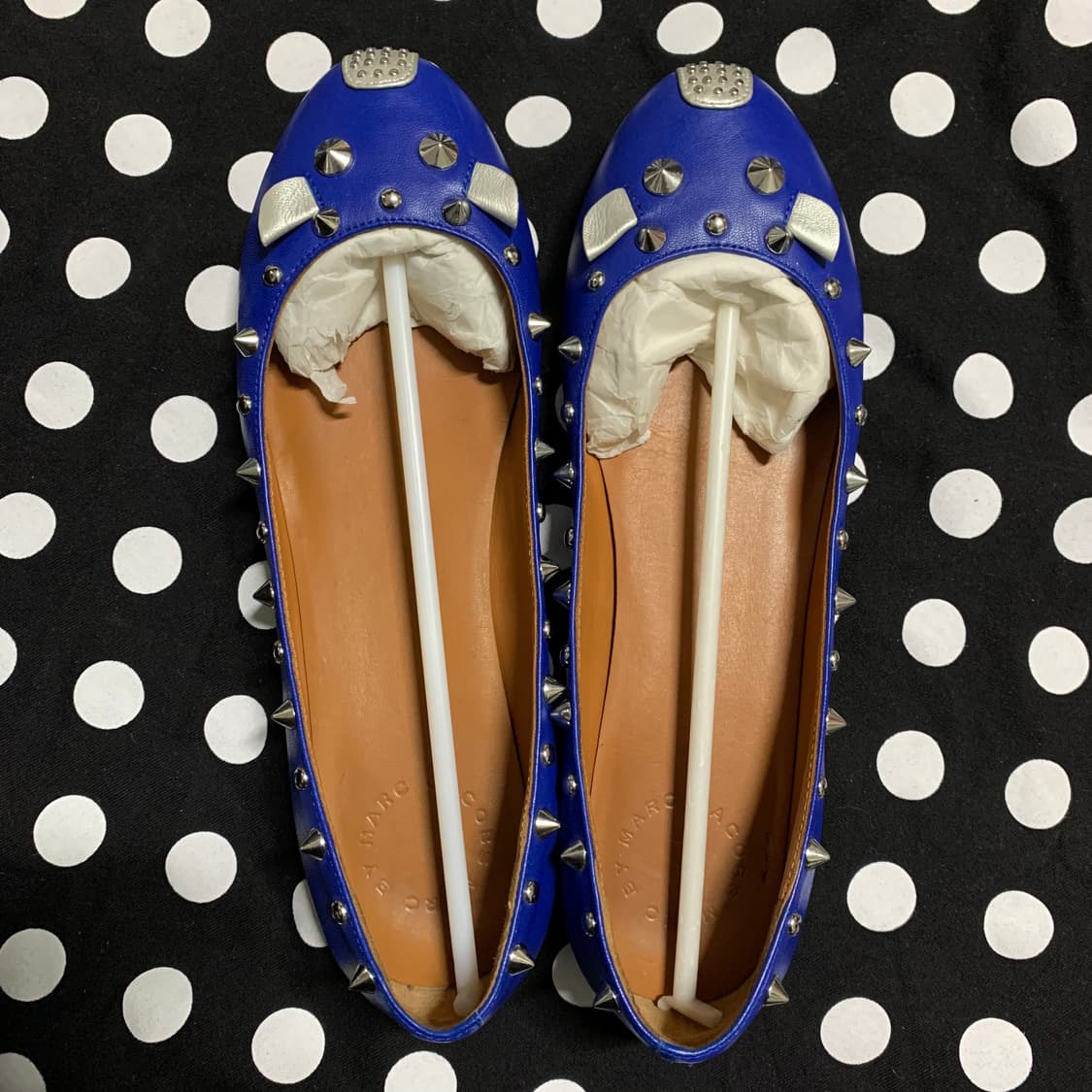 마크 바이 마크 제이콥스 스터드 마우스 플랫 슈즈 상품이미지2