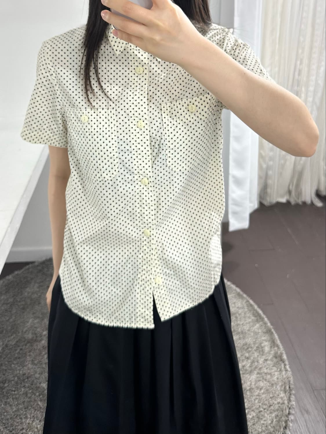lee dot shirt 상품이미지4