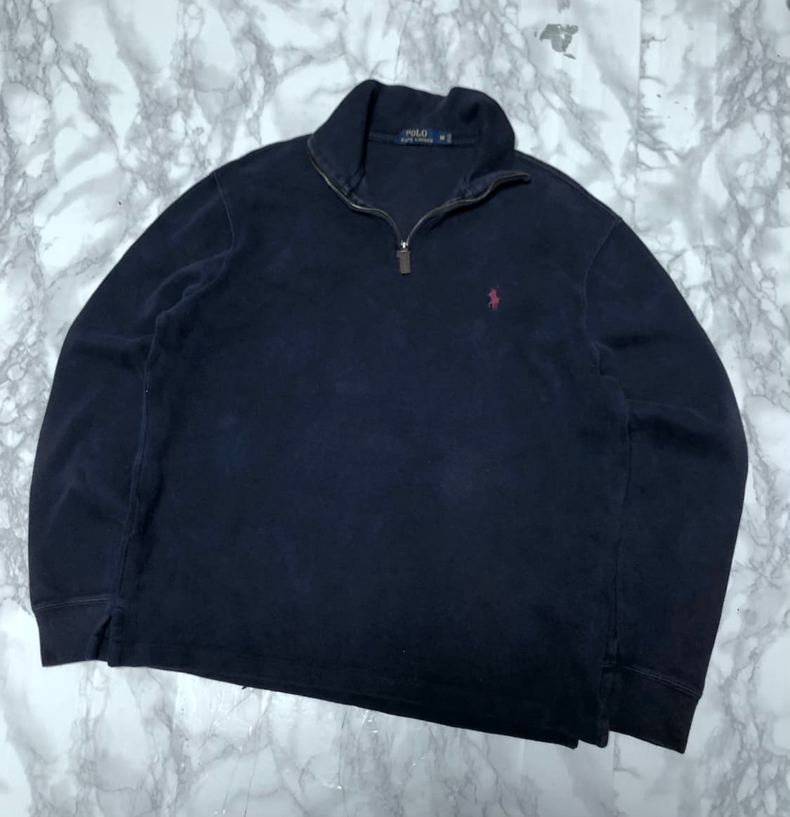 폴로 랄프로렌 반집업 니트 티셔츠 상품이미지1