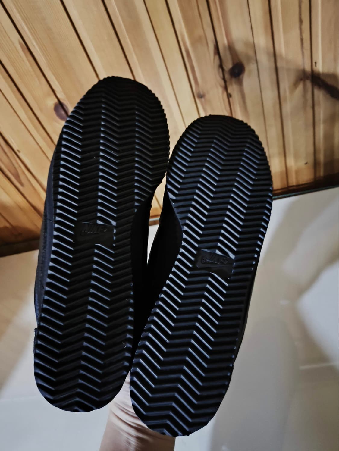 270mm 나이키 클래식 코르테즈 나일론 블랙 스니커즈 상품이미지9