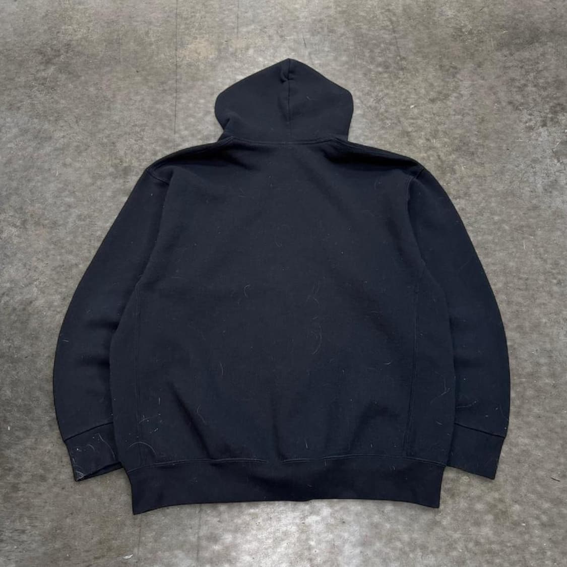 00s 러셀 애슬레틱 후드집업 블랙 상품이미지2