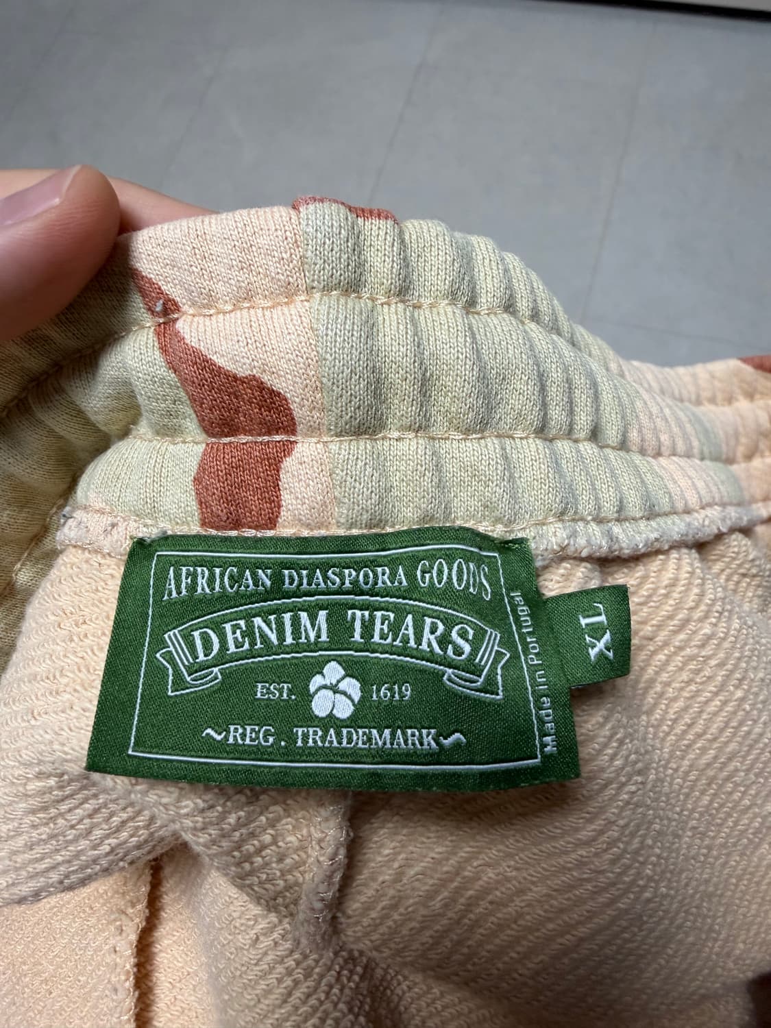 데님티어스 카모 플라워 팬츠 XL  상품이미지2