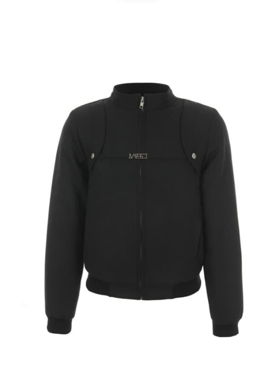 wsc아카이브 벨티드 봄버자켓 블랙 01 상품이미지1