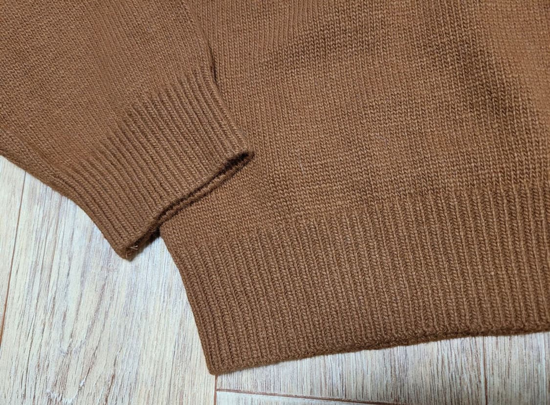 엠엠엘지(Mmlg) 1987 니트 카라멜브라운 프리사이즈 새상품 상품이미지5