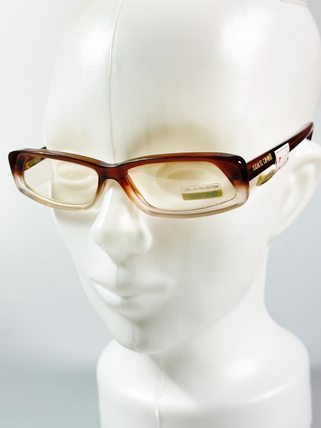 ROBERTO CAVALLI 브라운 그라데이션 뿔테 빈티지 안경 상품이미지8