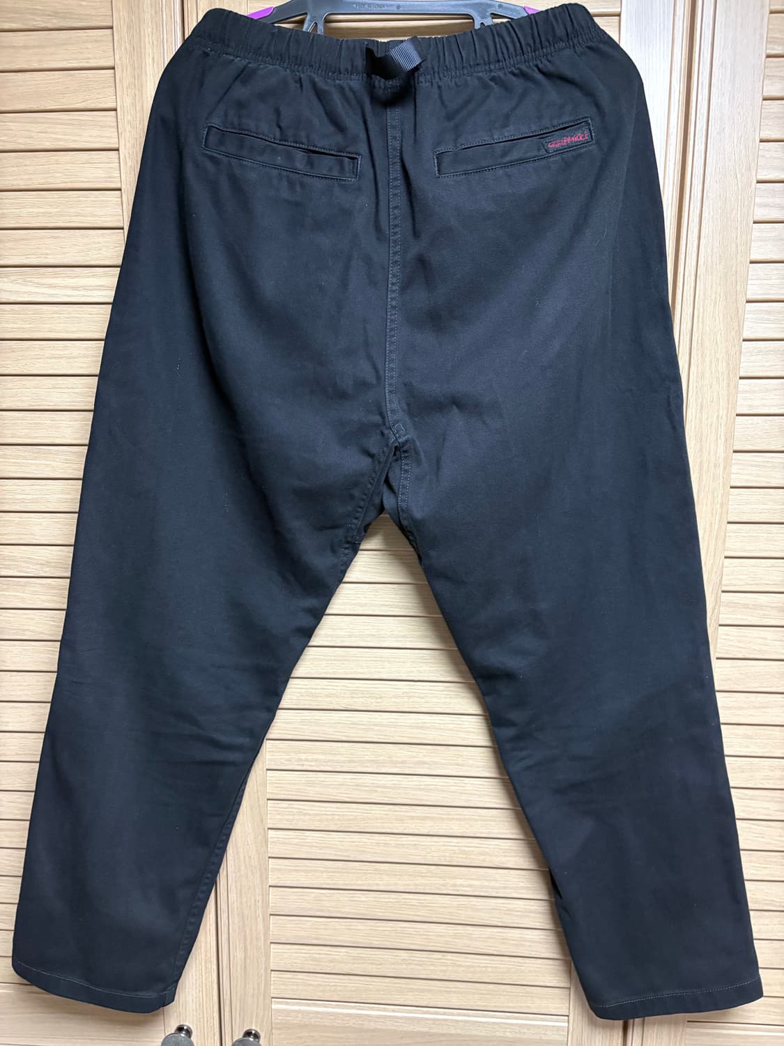 그라미치 루즈테이퍼드 팬츠 블랙 상품이미지1