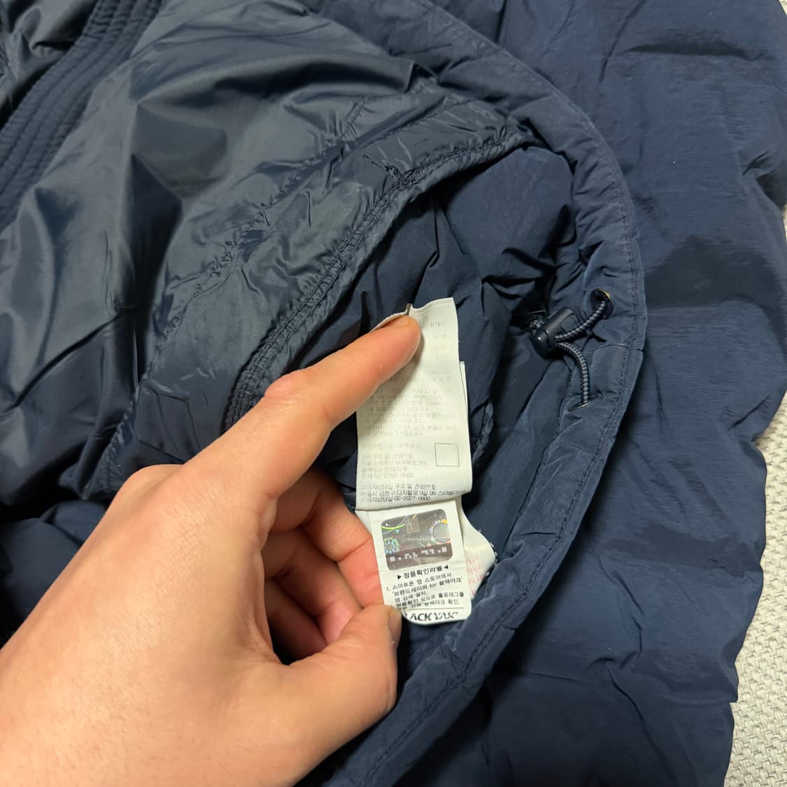 블랙야크 퀄팅 경량패딩 상품이미지5