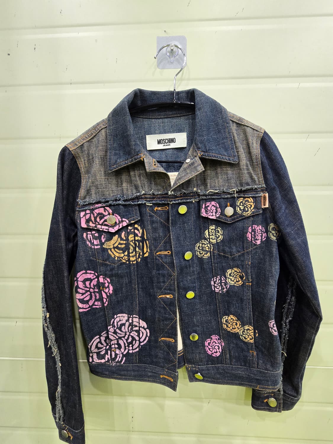 모스키노 플라워 프린팅 데님 자켓 상품이미지1