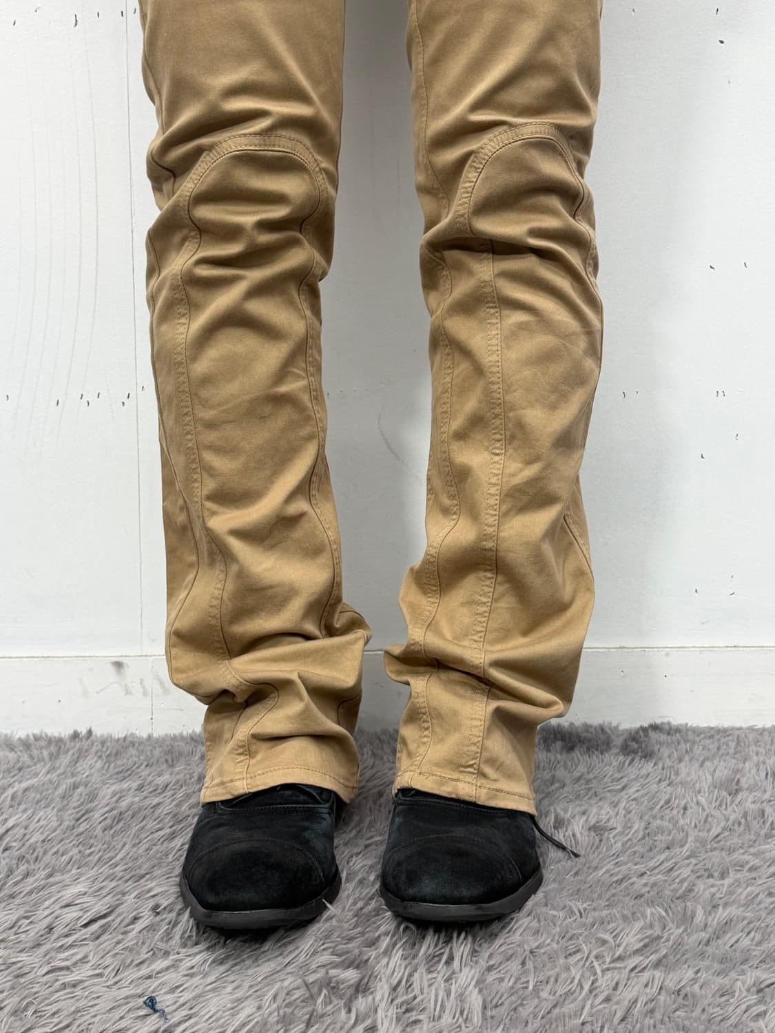 Share Spirit panel boot-cut pants 상품이미지3